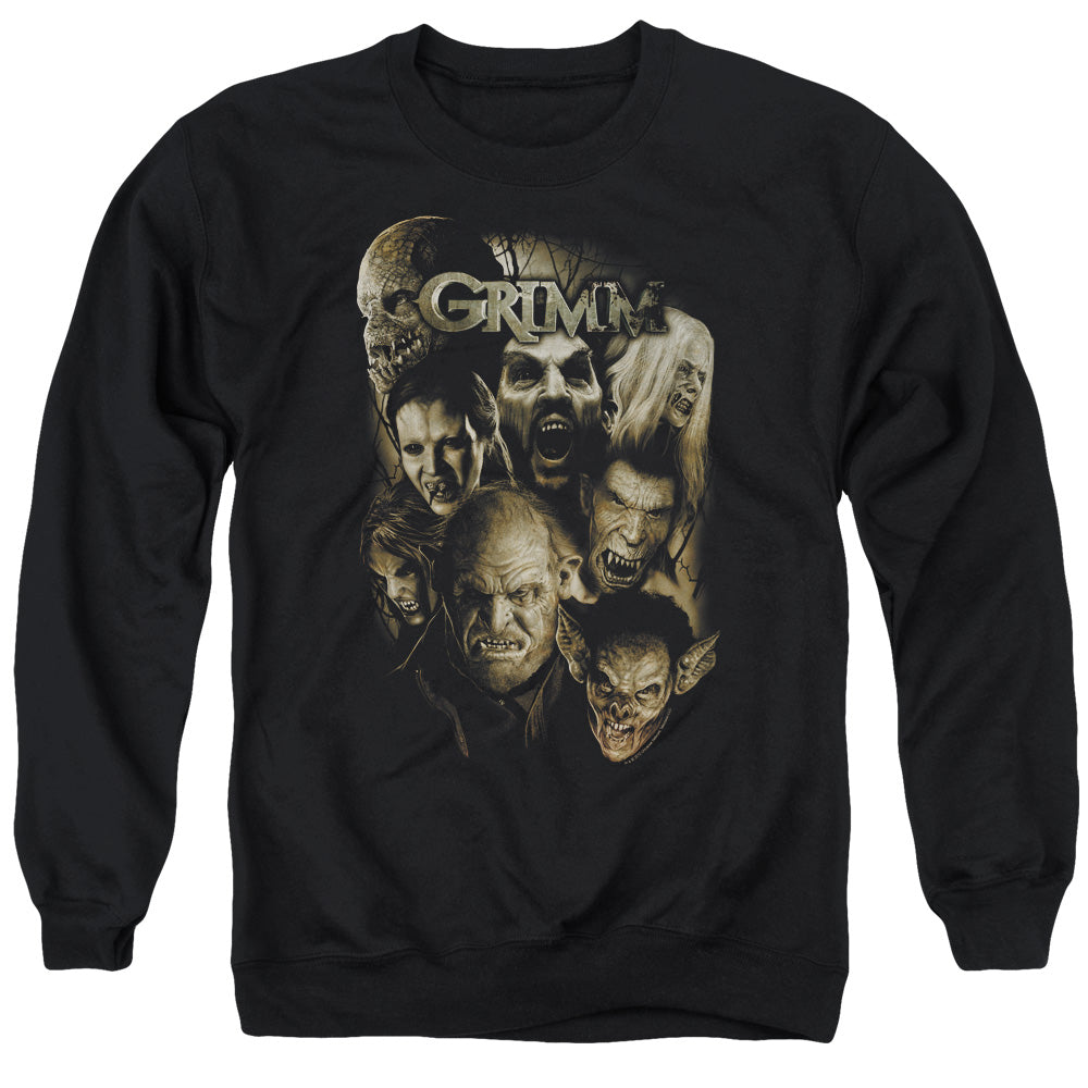 Grimm - Wesen - Adult Crewneck Sweatshirt - Black