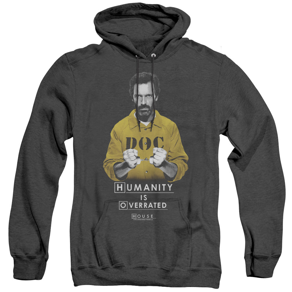 House - Humanity - Adult Heather Hoodie - Black