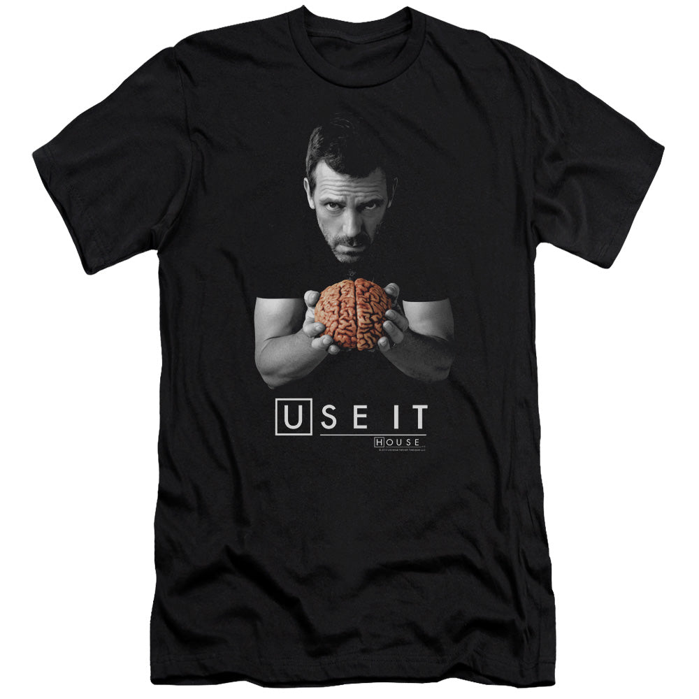 House - Use It - Short Sleeve Adult 30/1 - Black T-shirt