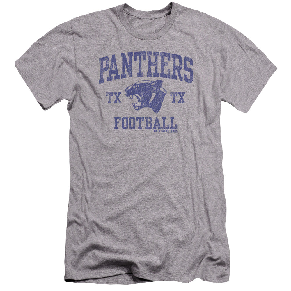 Friday Night Lights - Panther Arch-premuim Canvas Adult Slim Fit 30/1 - Athletic Heather