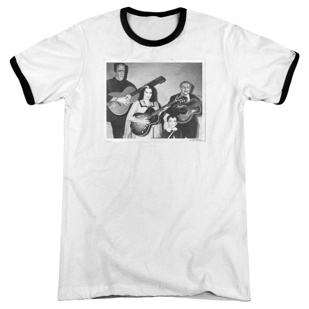 The Munsters - Play It Again - Adult Ringer - White/black