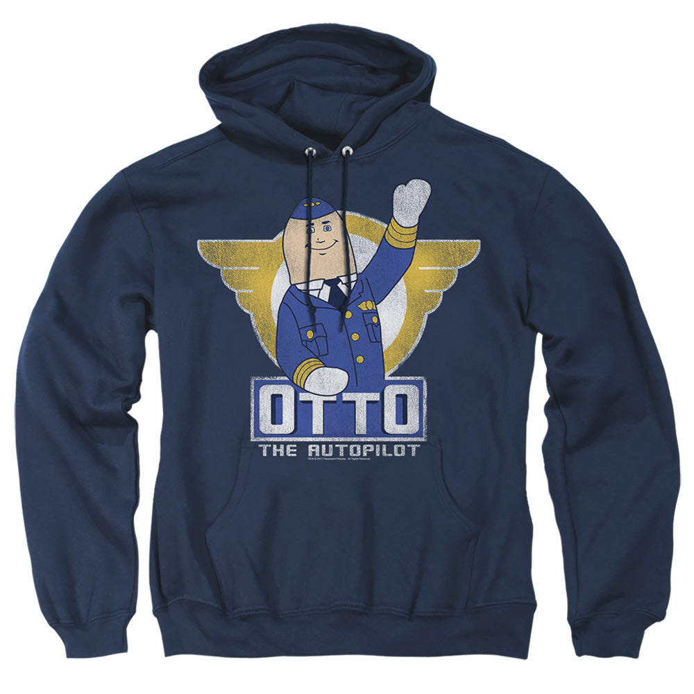 Airplane - Otto - Adult Pull-over Hoodie - Navy