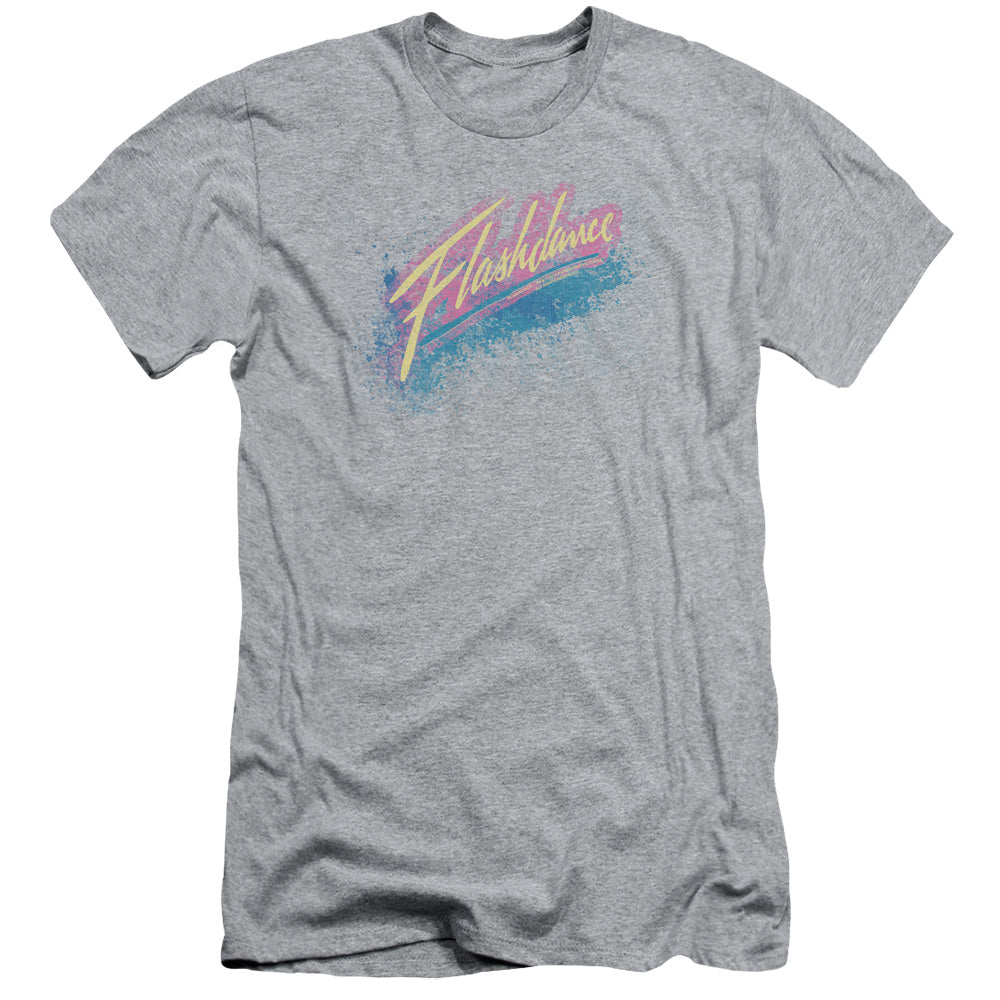 Flashdance - Spray Logo - Short Sleeve Adult 30/1 - Athletic Heather T-shirt