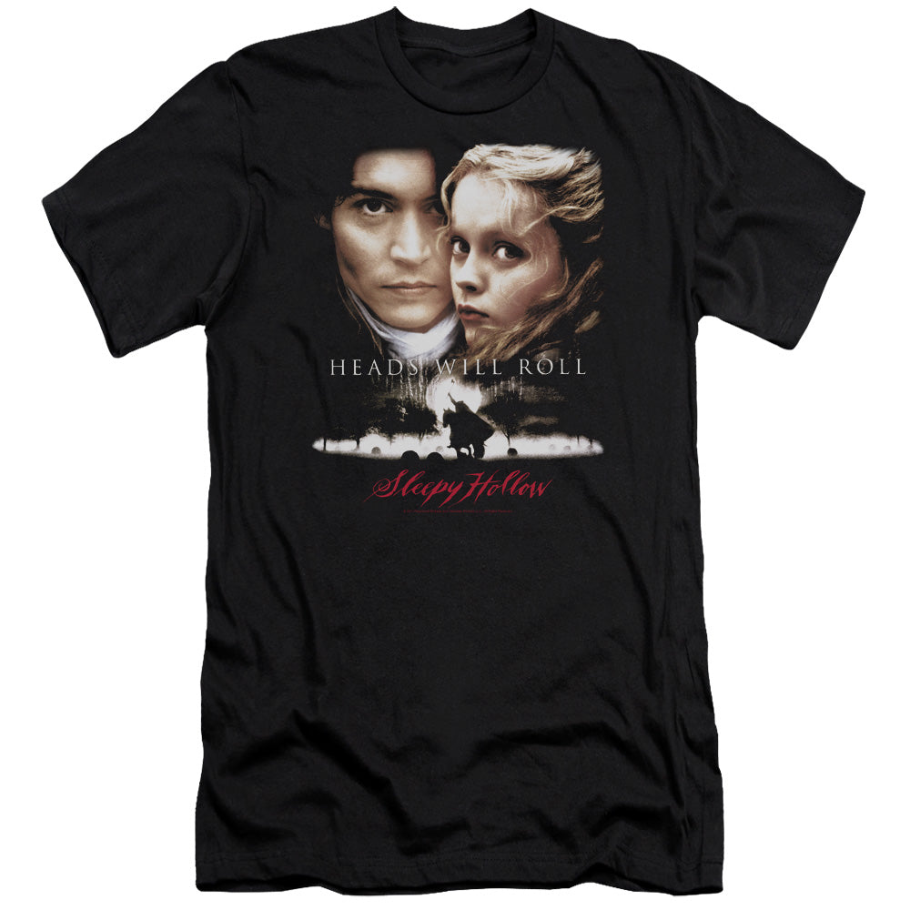 Sleepy Hollow - Heads Will Roll - Short Sleeve Adult 30/1 - Black T-shirt