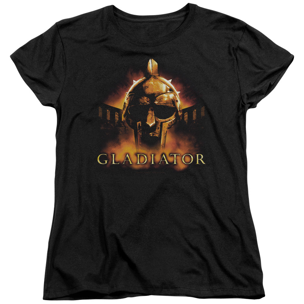 Gladiator - My Name Is - Short Sleeve Womens Tee - Black T-shirt