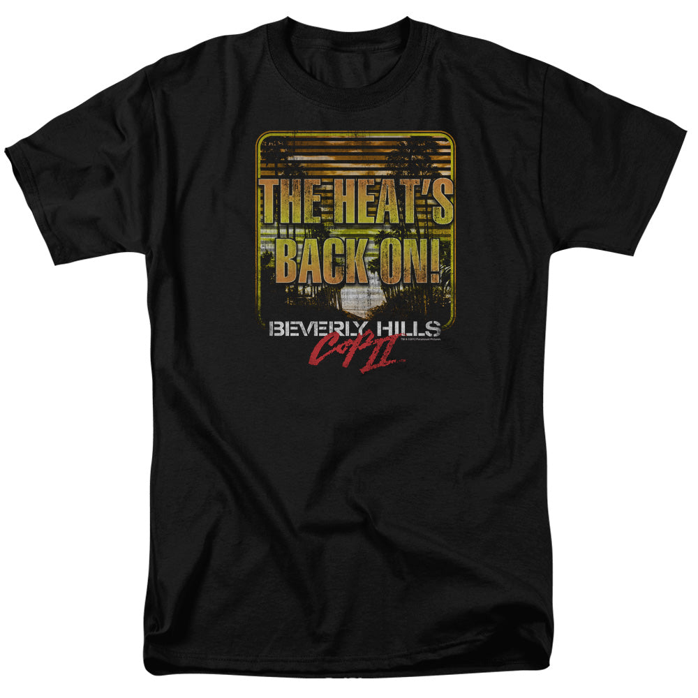 Bhc Ii - The Heats Back On - Short Sleeve Adult 18/1 - Black T-shirt