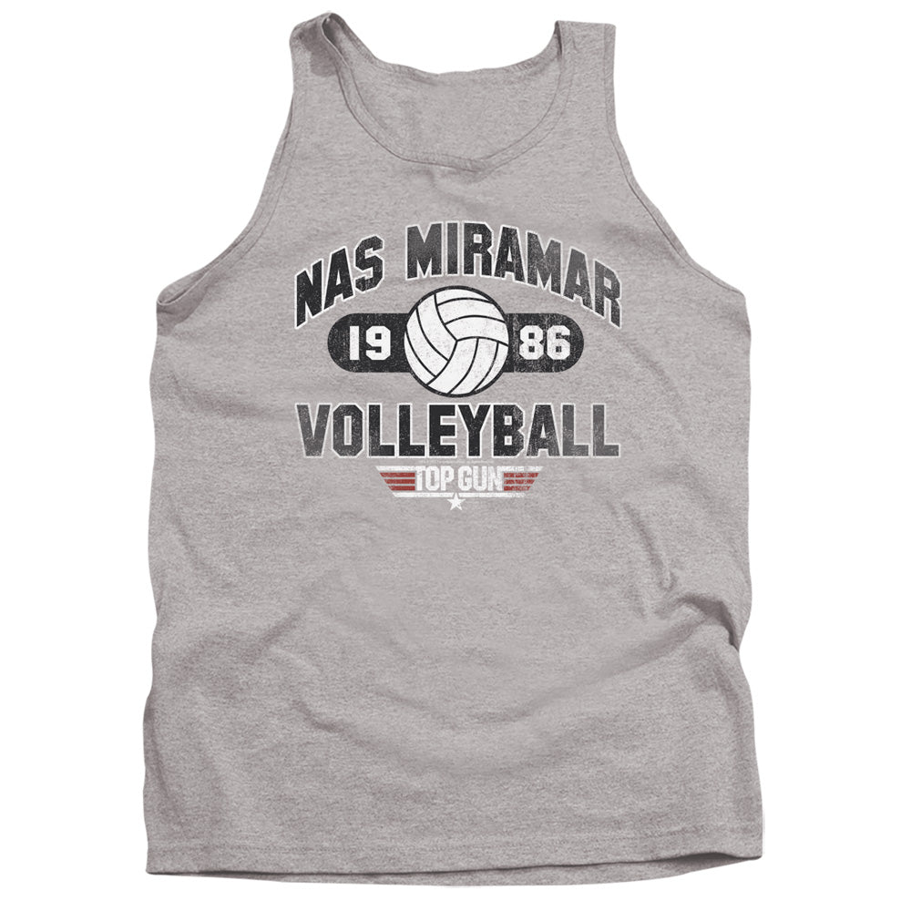 Top Gun Nas Miramar Volleyball - Adult Tank - Athletic Heather