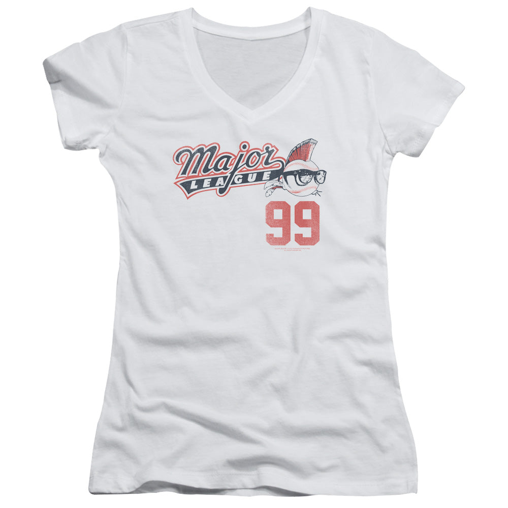 Major League - 99 - Junior V-neck - White