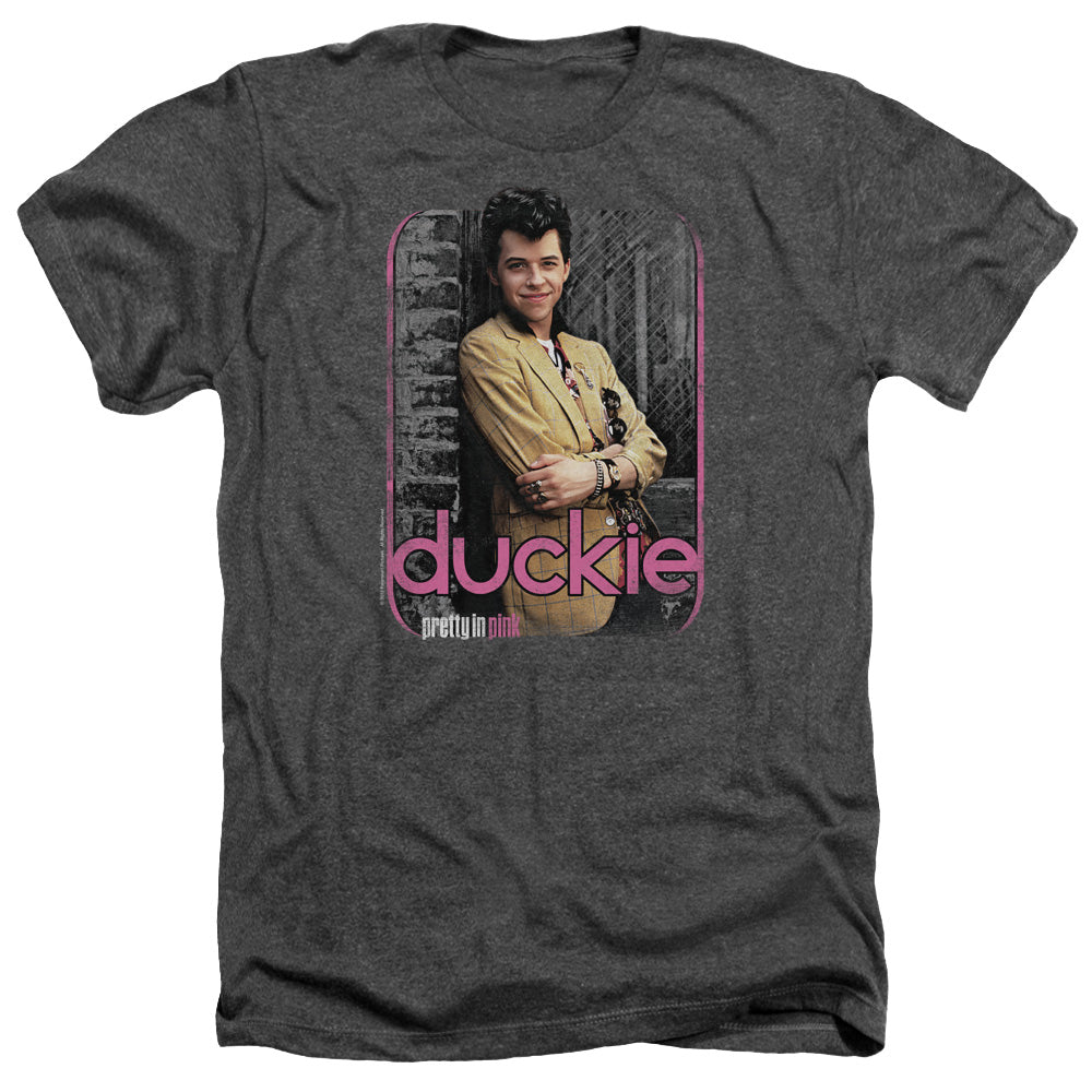 Pretty In Pink - Just Duckie - Adult Heather - Charcoal