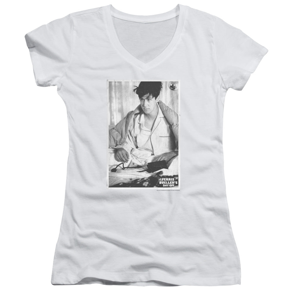 Ferris Bueller - Cameron - Junior V-neck - White