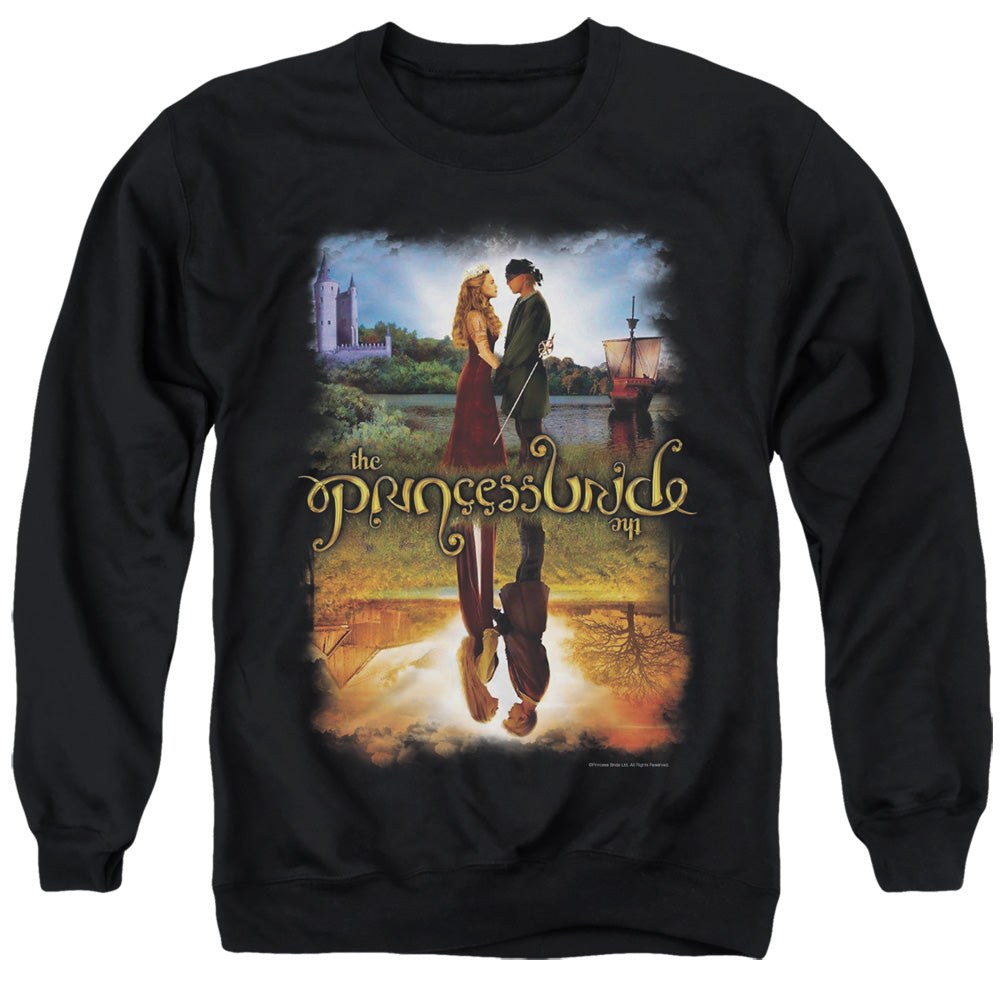 Princess Bride - Poster Reflection - Adult Crewneck Sweatshirt - Black