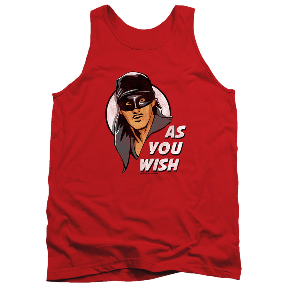 Princess Bride - As You Wish - Adult Tank - Red