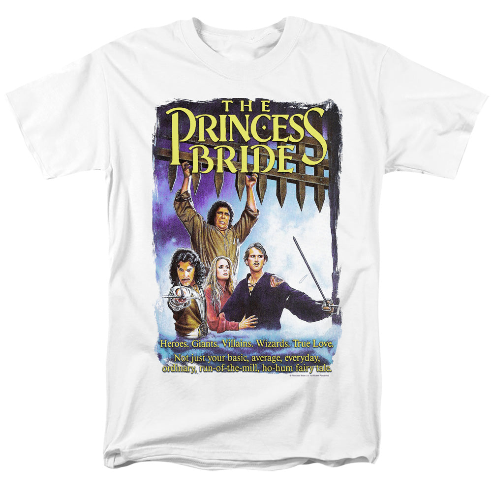 Princess Bride - Alt Poster - Short Sleeve Adult 18/1 - White T-shirt