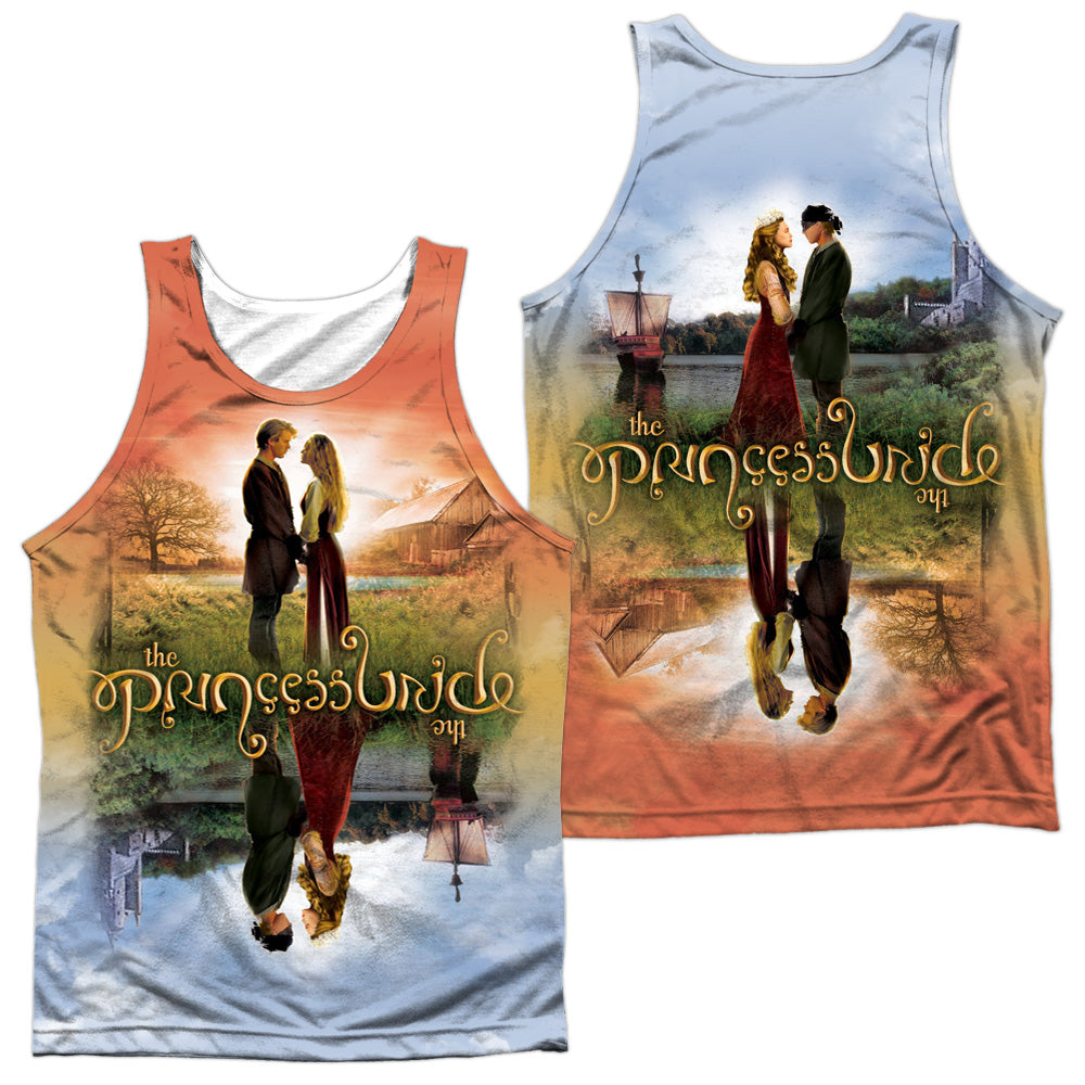 Princess Bride - Poster Sub (Front/back Print) - Adult 100% Poly Tank Top - White