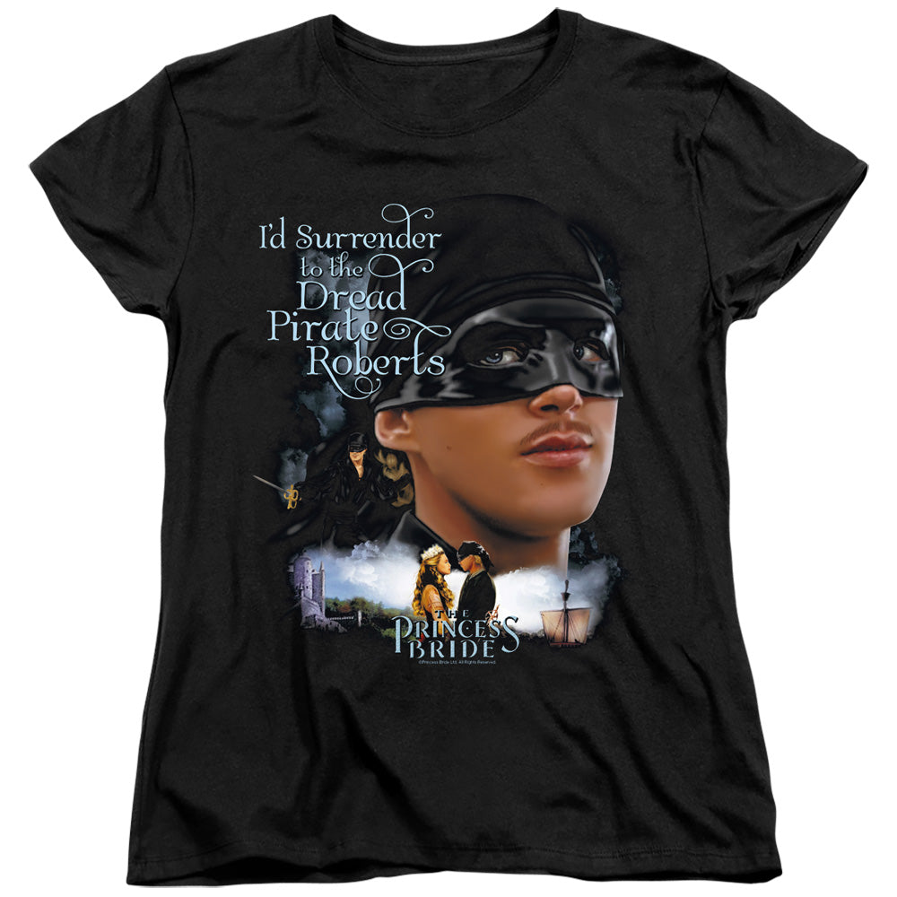 Princess Bride - Surrender - Short Sleeve Womens Tee - Black T-shirt