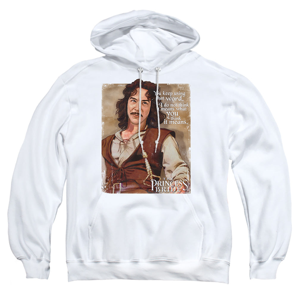 Princess Bride - Word - Adult Pull-over Hoodie - White