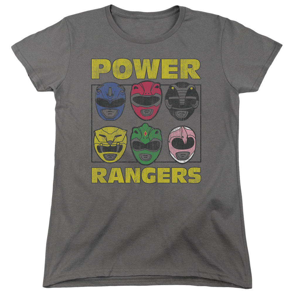 POWER RANGERS RANGER HEADS-S/S T-Shirt