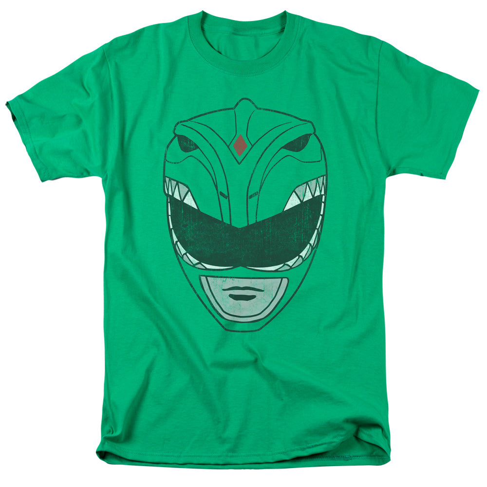 Power Rangers - Green Ranger - Short Sleeve Adult 18/1 - Kelly Green T-shirt