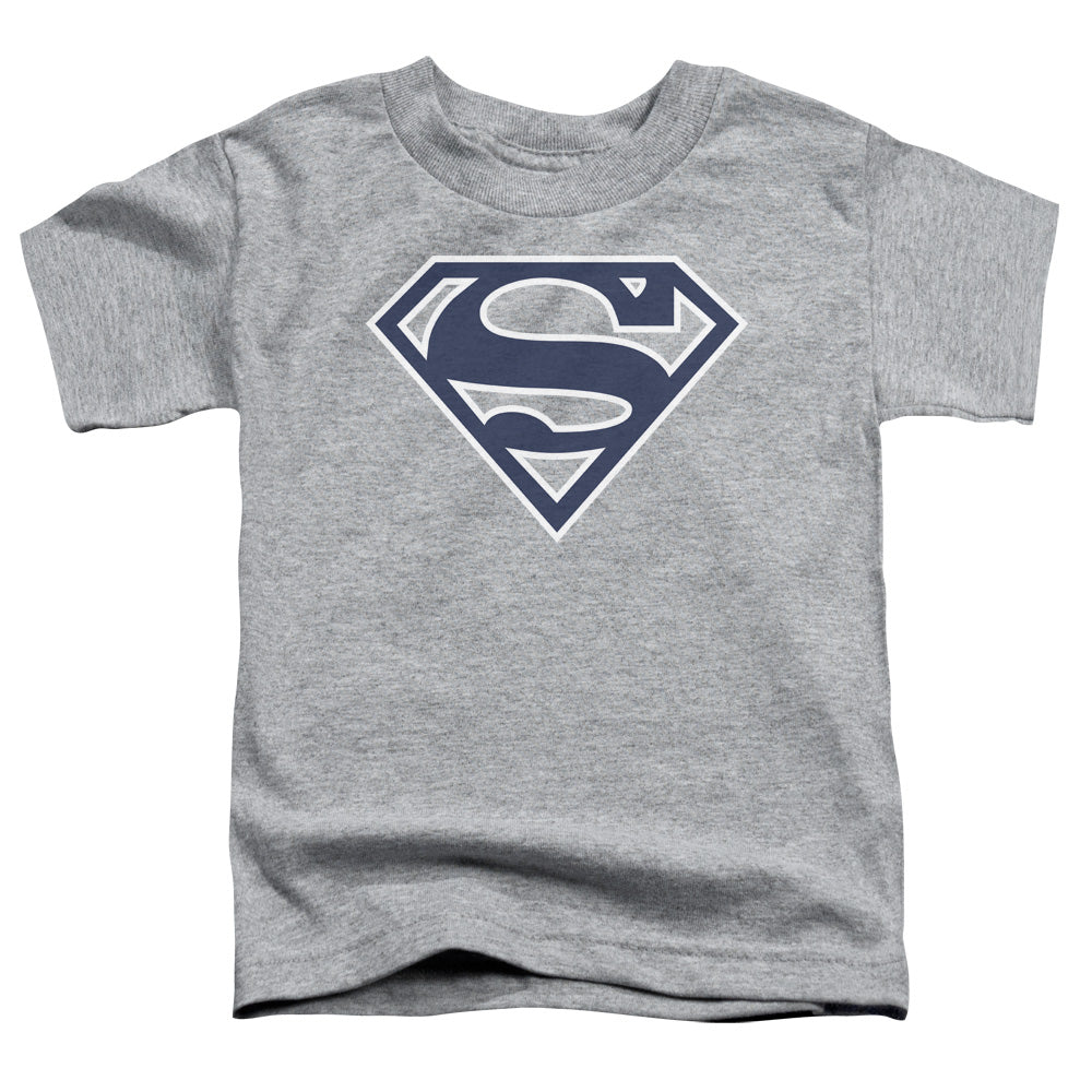 SUPERMAN NAVY & WHITE SHIELD-S/S TODDLER T-Shirt