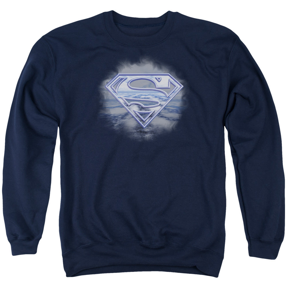 Superman - Freedom Of Flight - Adult Crewneck Sweatshirt - Navy