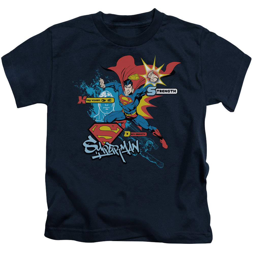 SUPERMAN ABILITIES - S/S JUVENILE 18/1 - NAVY - T-Shirt