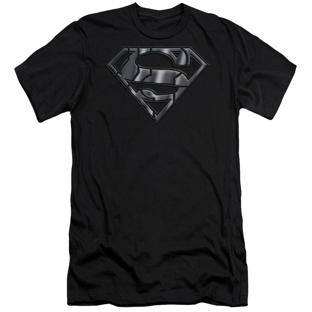 Superman - Mech Shield-premuim Canvas Adult Slim Fit 30/1 - Black