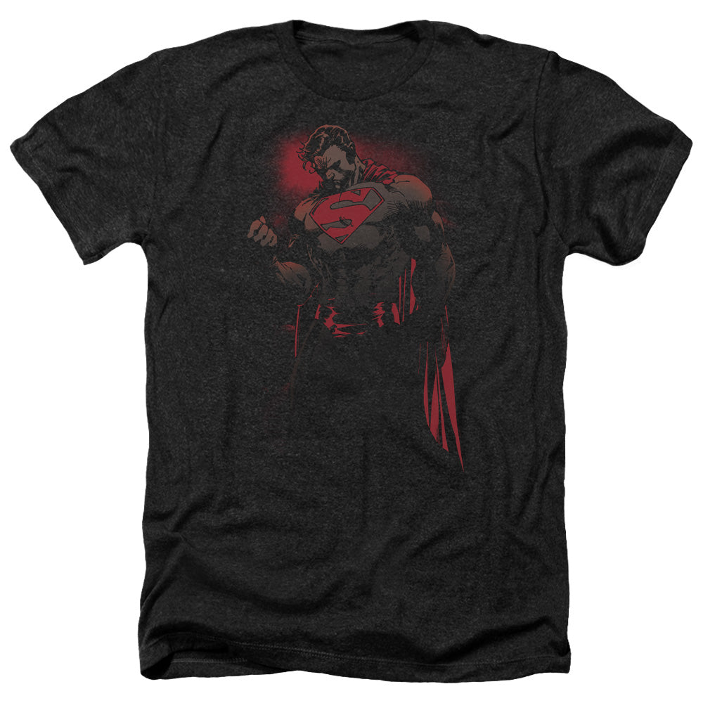 Superman - Red Son - Adult Heather-black