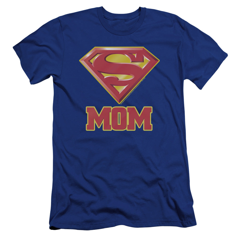 Superman Super Mom-premuim Canvas Adult Slim Fit