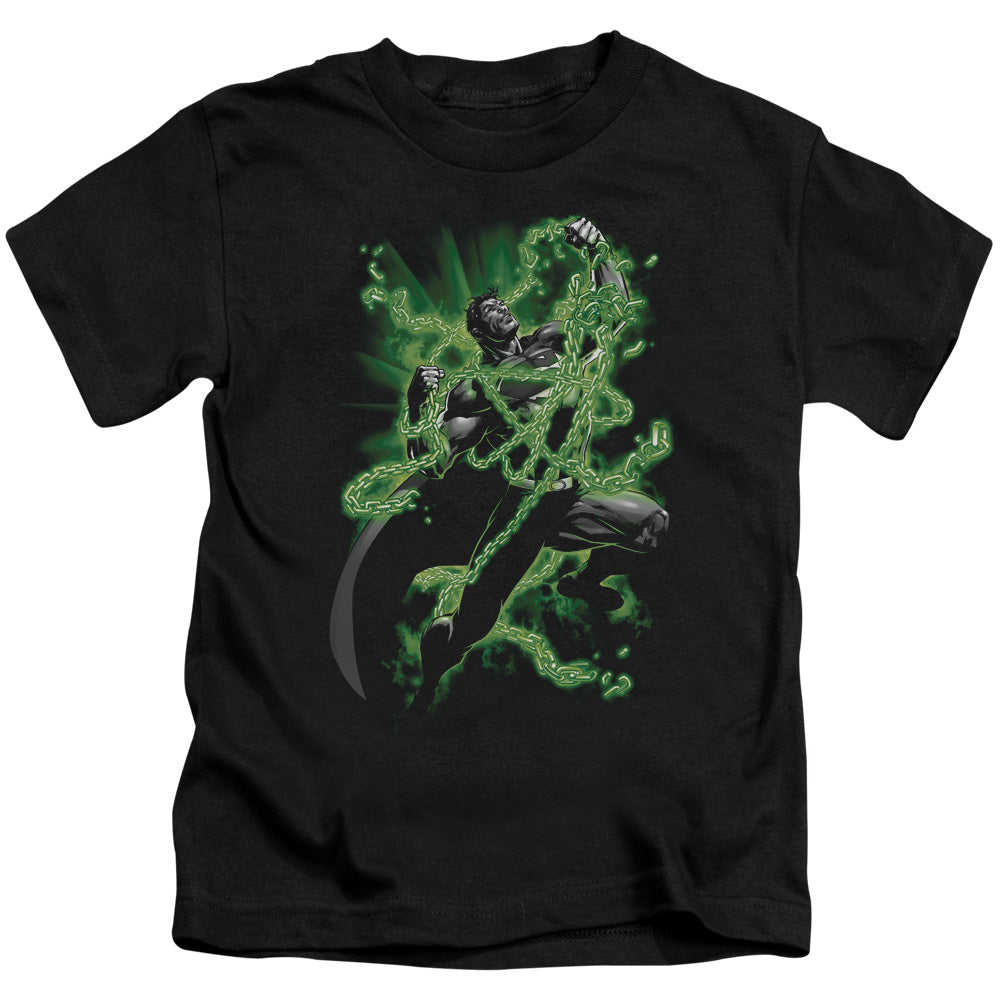 SUPERMAN KRYPTONITE CHAINS - S/S JUVENILE 18/1 - BLACK - T-Shirt