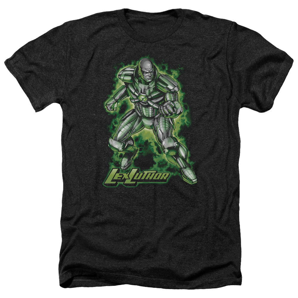 Superman - Kryptonite Powered - Adult Heather-black