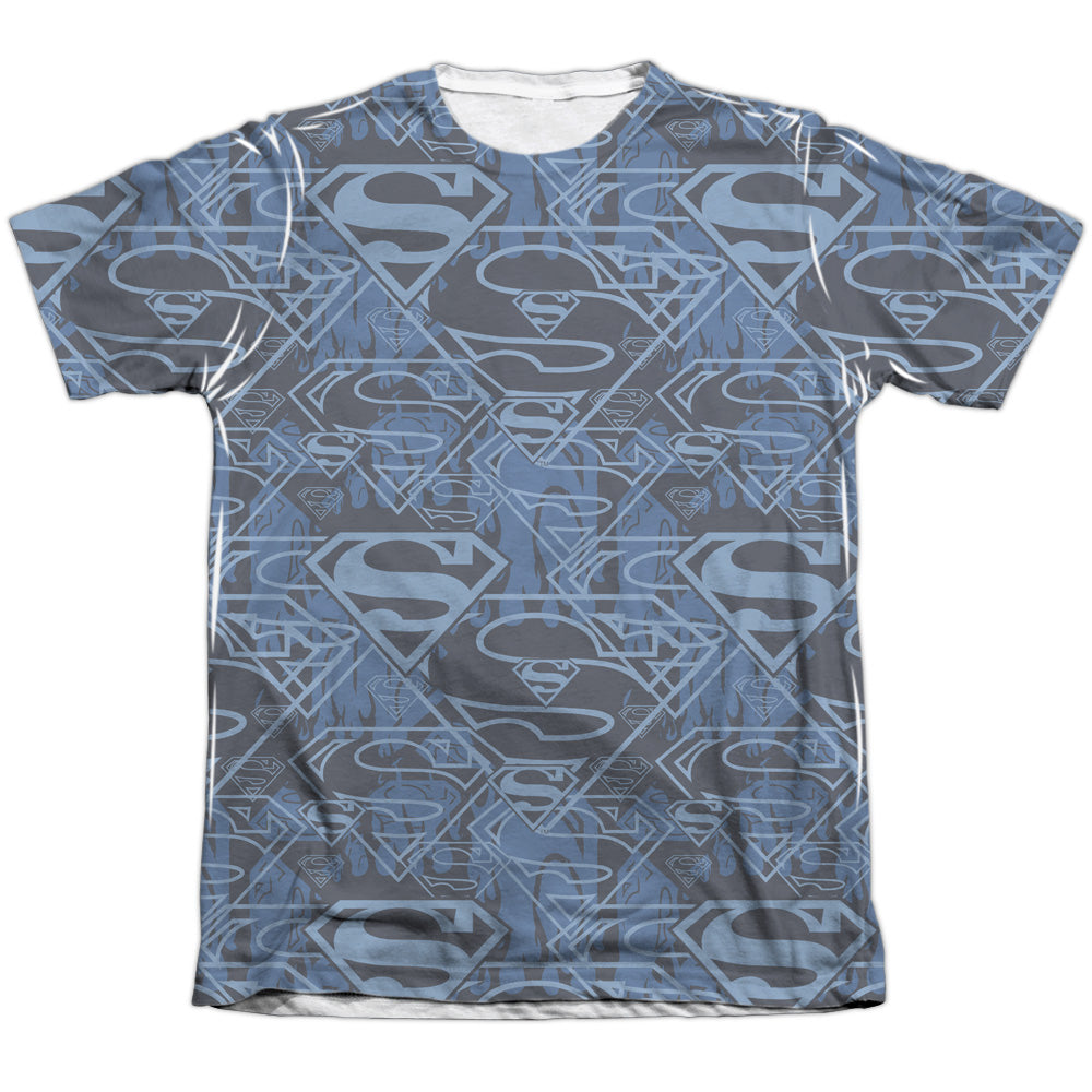 Superman - Shielded - Adult 65/35 Poly/cotton Short Sleeve Tee - White T-shirt