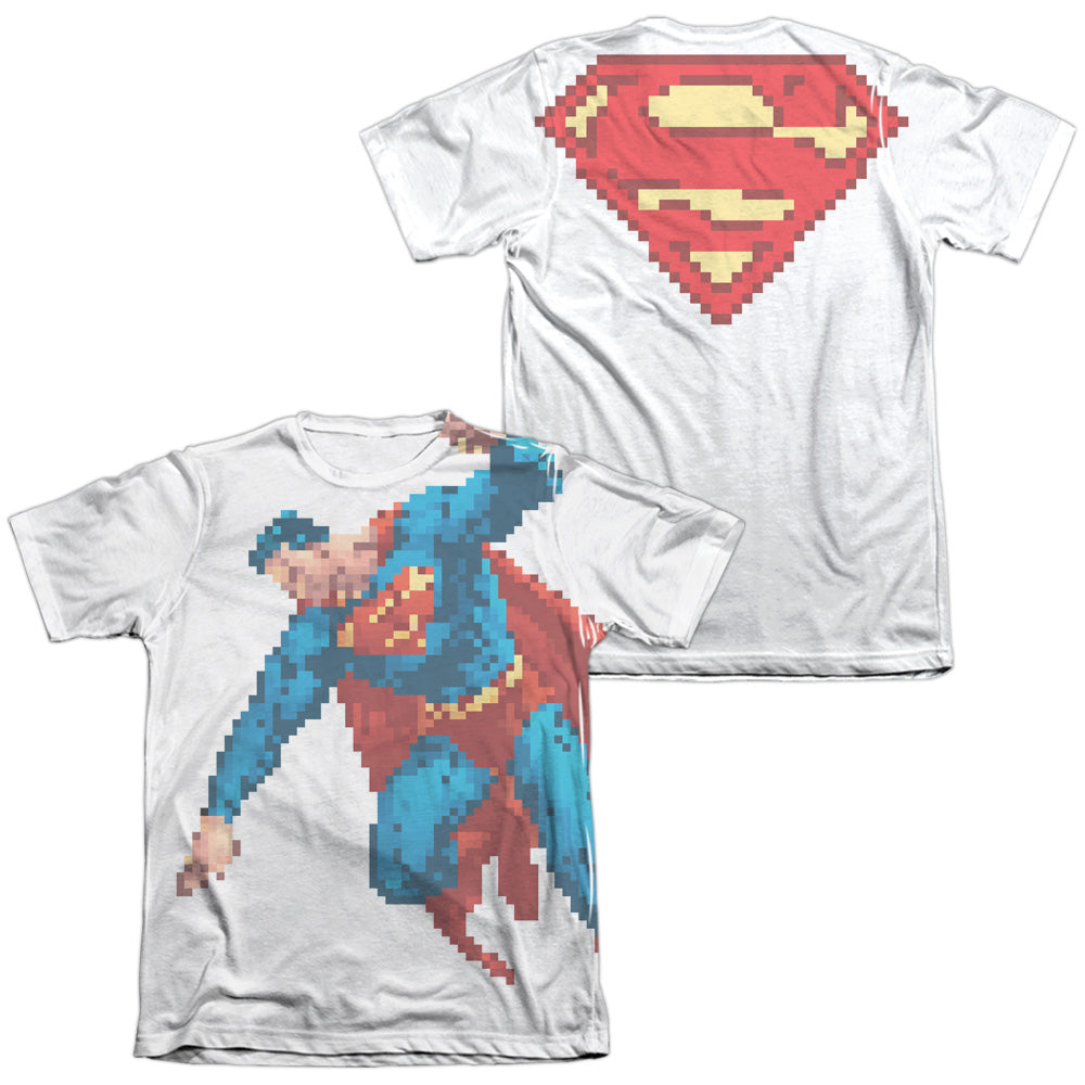 SUPERMAN SUOERBIT (FRONT/BACK PRINT)-ADULT POLY/COTTON T-Shirt