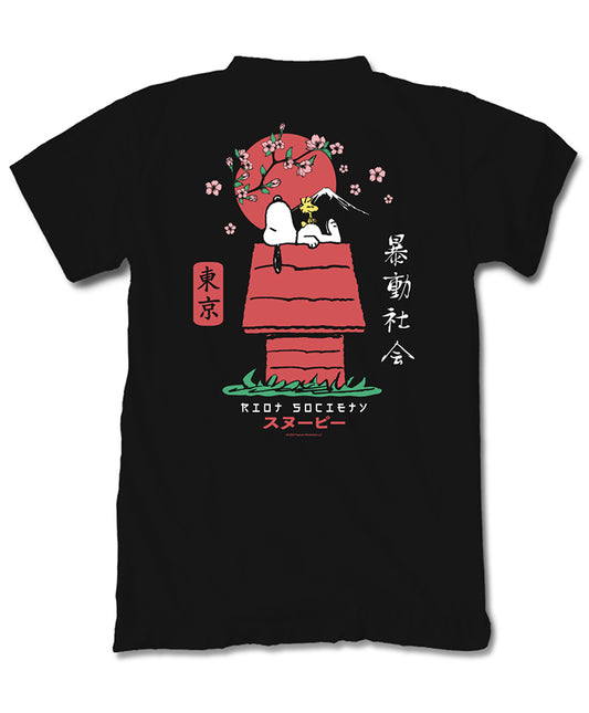 Riot Society Peanuts Pagoda T-Shirt