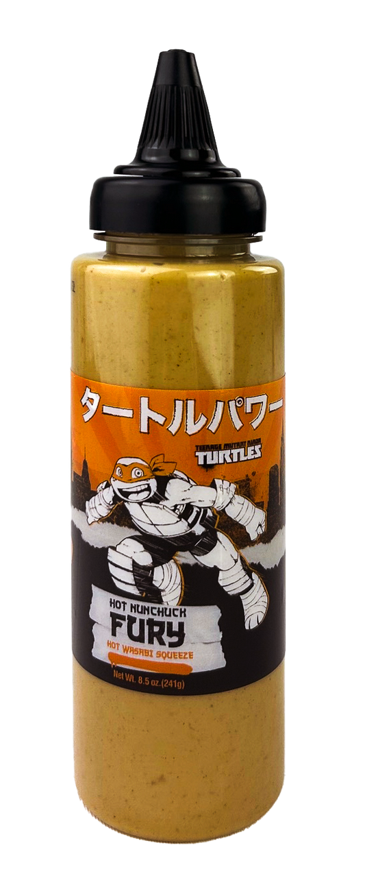 Teenage Mutant Ninja  Turtles Hot Nunchuk Fury Wasabi Squeeze