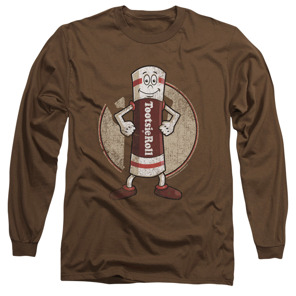 TOOTSIE ROLL TOOTSIE MAN - L/S ADULT 18/1 - COFFEE T-Shirt