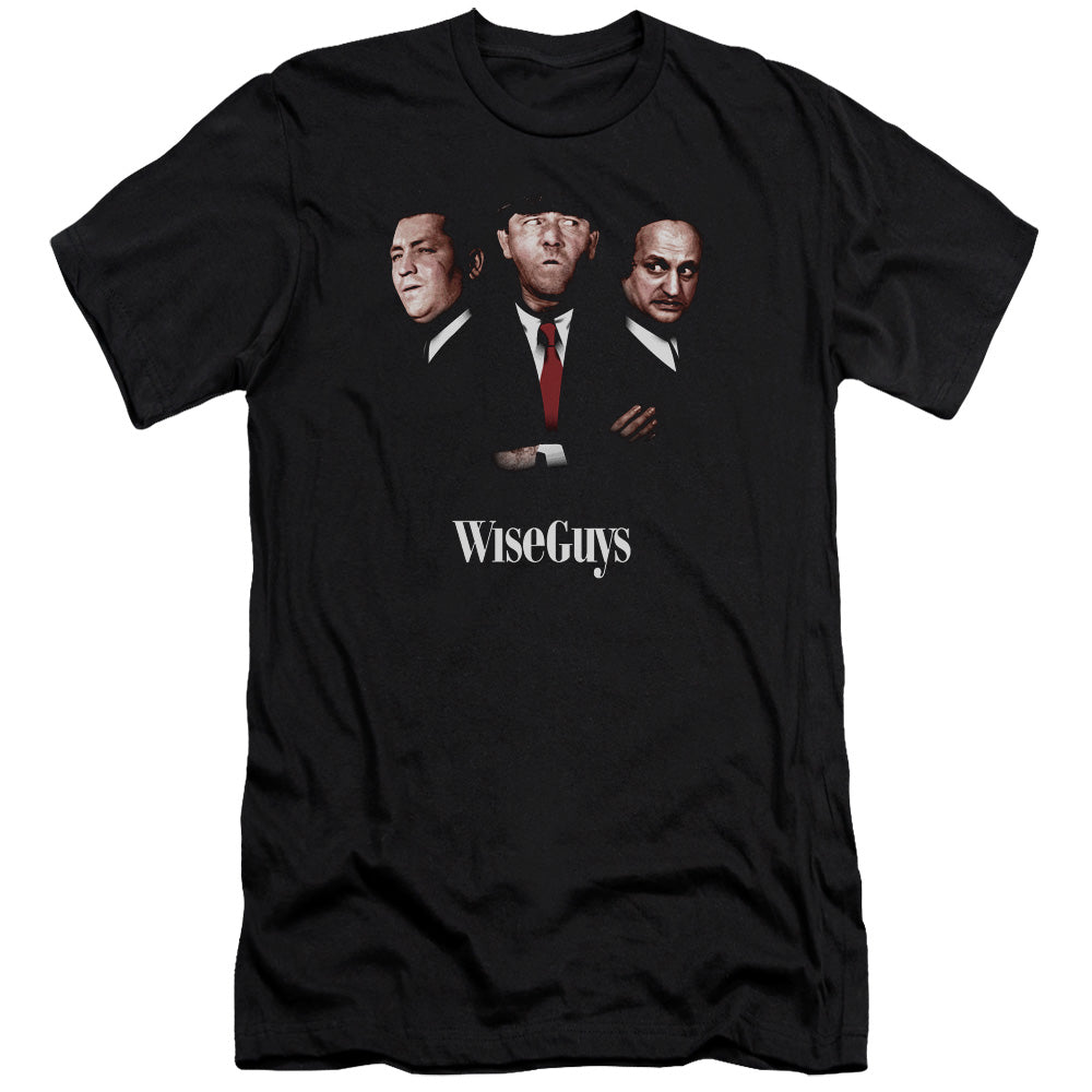 Three Stooges - Wiseguys-premuim Canvas Adult Slim Fit 30/1 - Black