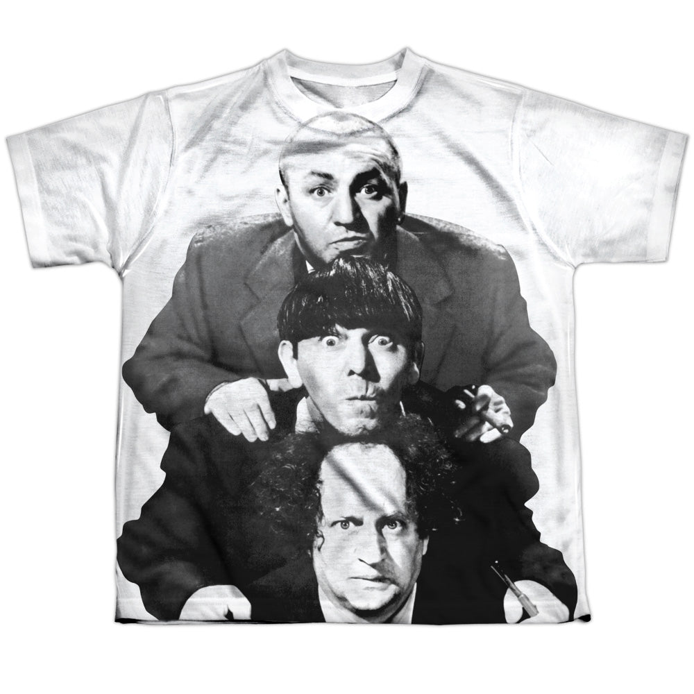 THREE STOOGES THREE STACKED-S/S YOUTH T-Shirt