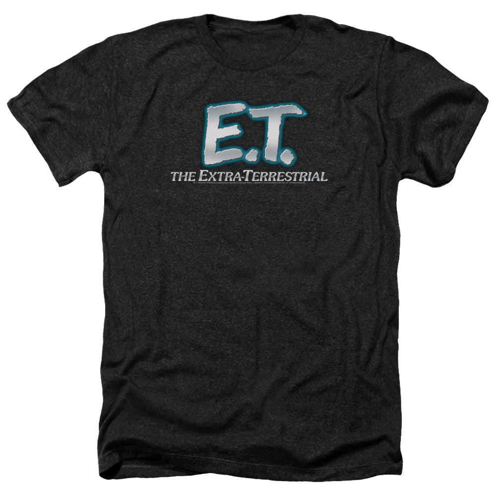 Et - Logo - Adult Heather - Black