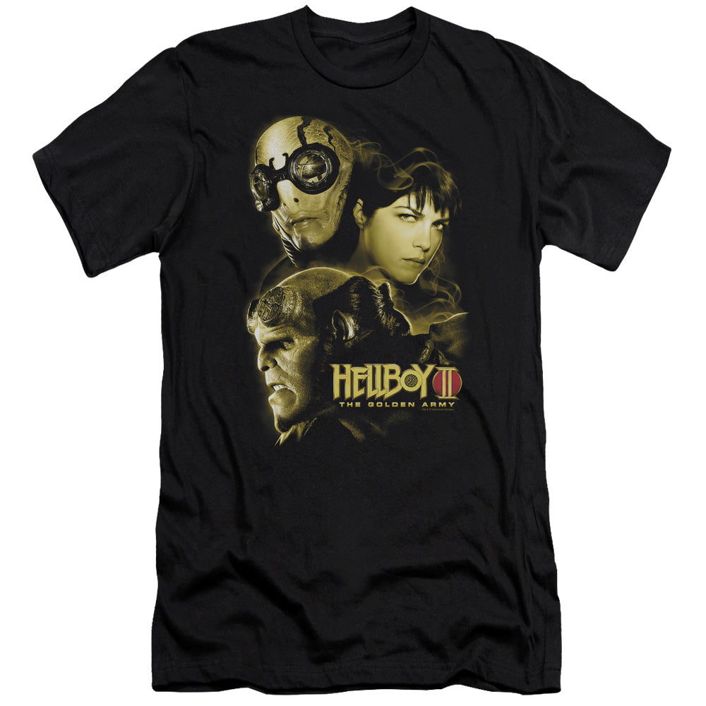 Hellboy Ii - Ungodly Creatures - Short Sleeve Adult 30/1 - Black T-shirt