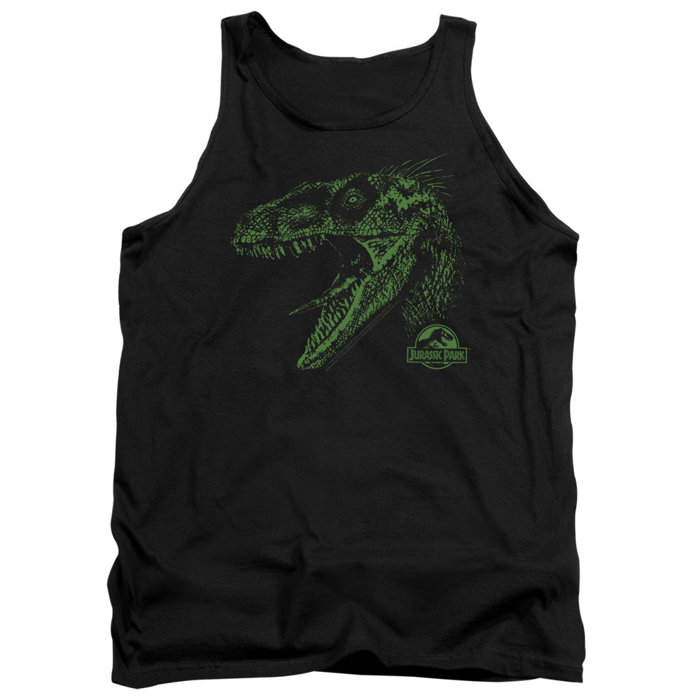 Jurassic Park - Raptor Mount - Adult Tank - Black