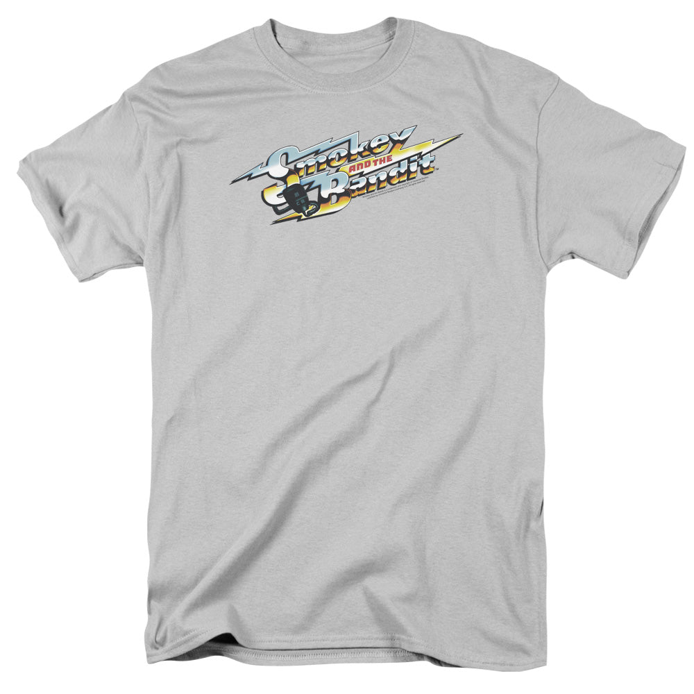 Smokey And The Bandit - Logo - Short Sleeve Adult 18/1 - Silver T-shirt