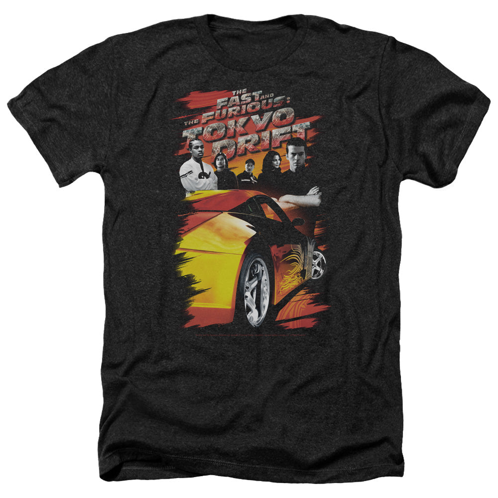 Tokyo Drift - Drifting Crew - Adult Heather-black