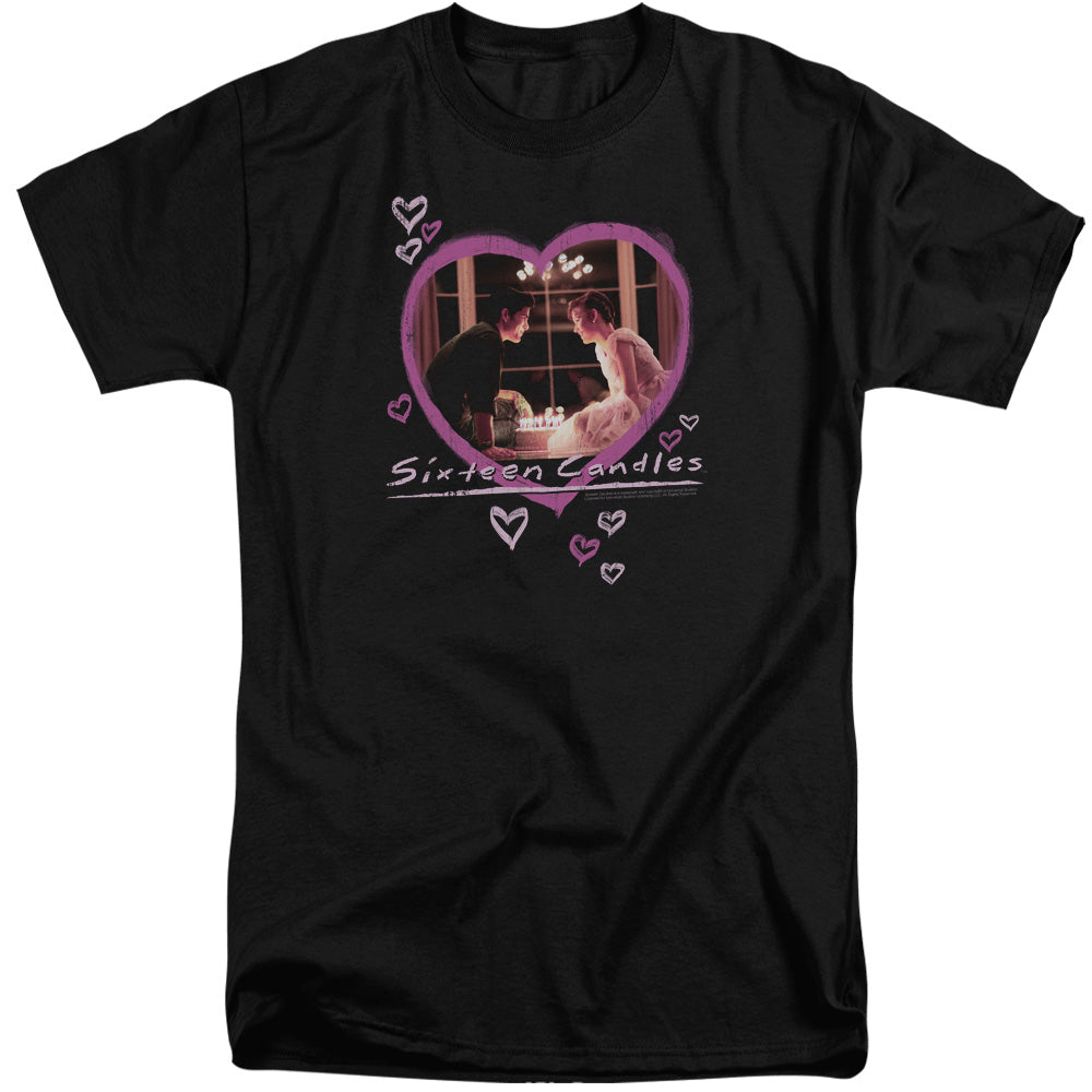 Sixteen Candles - Candles - Short Sleeve Adult Tall - Black T-shirt