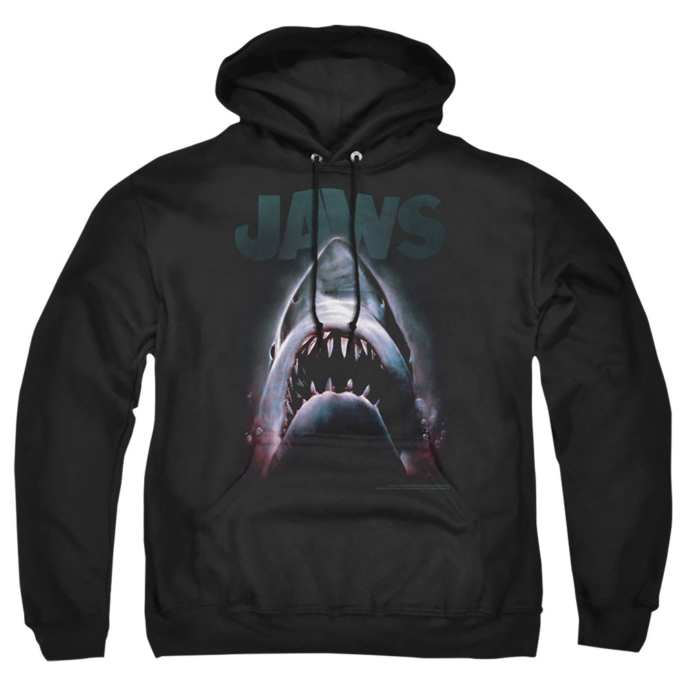 Jaws - Terror In The Deep - Adult Pull-over Hoodie - Black