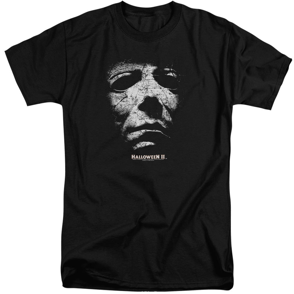 HALLOWEEN II MASK - S/S ADULT TALL - BLACK - XL T-Shirt