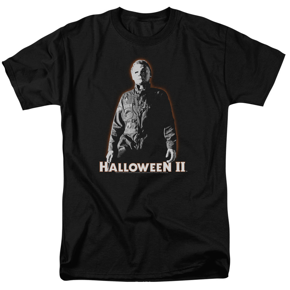 Halloween Ii - Michael Myers - Short Sleeve Adult 18/1 - Black T-shirt