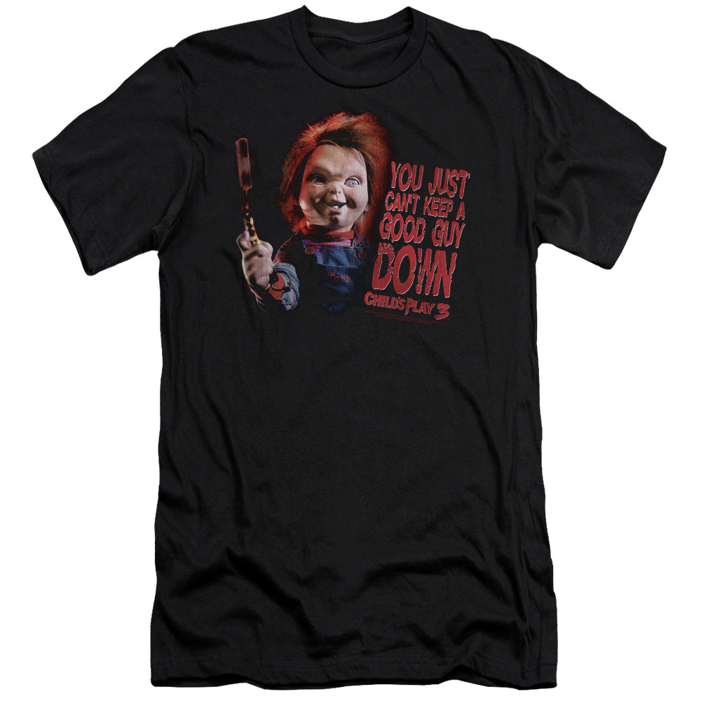 Childs Play 3 - Good Guy - Short Sleeve Adult 30/1 - Black - Sm - Black T-shirt