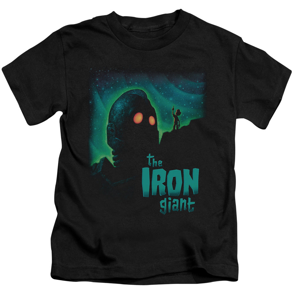 IRON GIANT LOOK TO THE STARS - S/S JUVENILE 18/1 - BLACK - T-Shirt