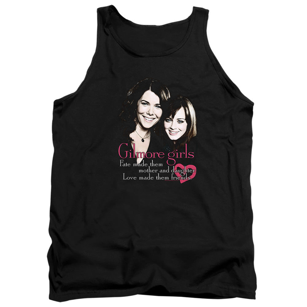 Gilmore Girls - Title - Adult Tank - Black