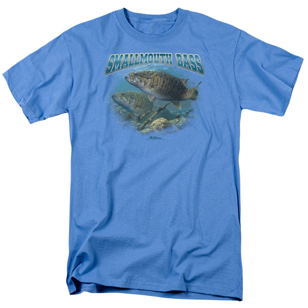 Wildlife - Ganging Up - Short Sleeve Adult 18/1 - Carolina Blue T-shirt